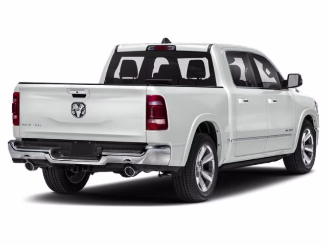 2021 Bright White Clearcoat Ram 1500 Limited w/ Package 27M & Trailer Tow Group 4X4 Truck