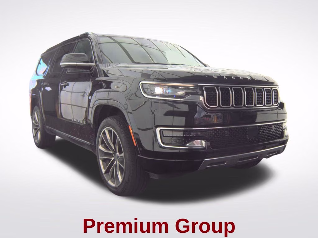 2024 Diamond Black Crystal Pearlcoat Jeep Wagoneer L Series III 4X4 SUV