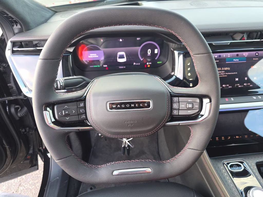 2025 Diamond Black Crystal Pearlcoat Jeep Wagoneer S Launch Edition 4X4 SUV