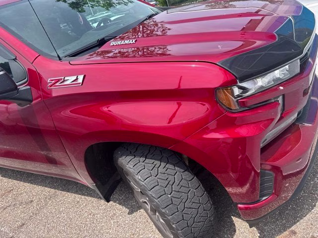 2021 Cherry Red Tintcoat Chevrolet Silverado 1500 RST 4X4 Truck