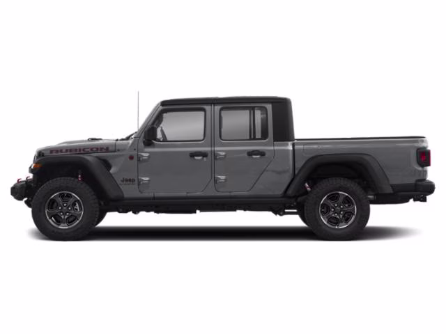 2020 Billet Silver Metallic Clearcoat Jeep Gladiator Rubicon 4X4 Truck