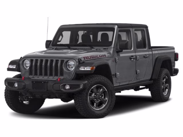 2020 Billet Silver Metallic Clearcoat Jeep Gladiator Rubicon 4X4 Truck