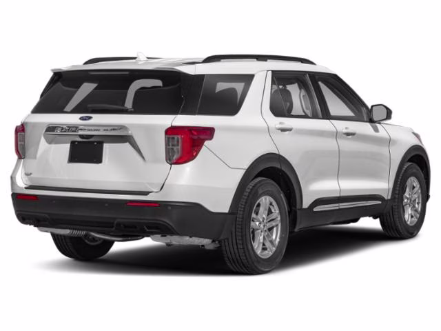 2023 Oxford White Ford Explorer XLT RWD SUV