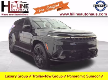 2025 Diamond Black Crystal Pearlcoat Jeep Wagoneer S Launch Edition 4X4 SUV