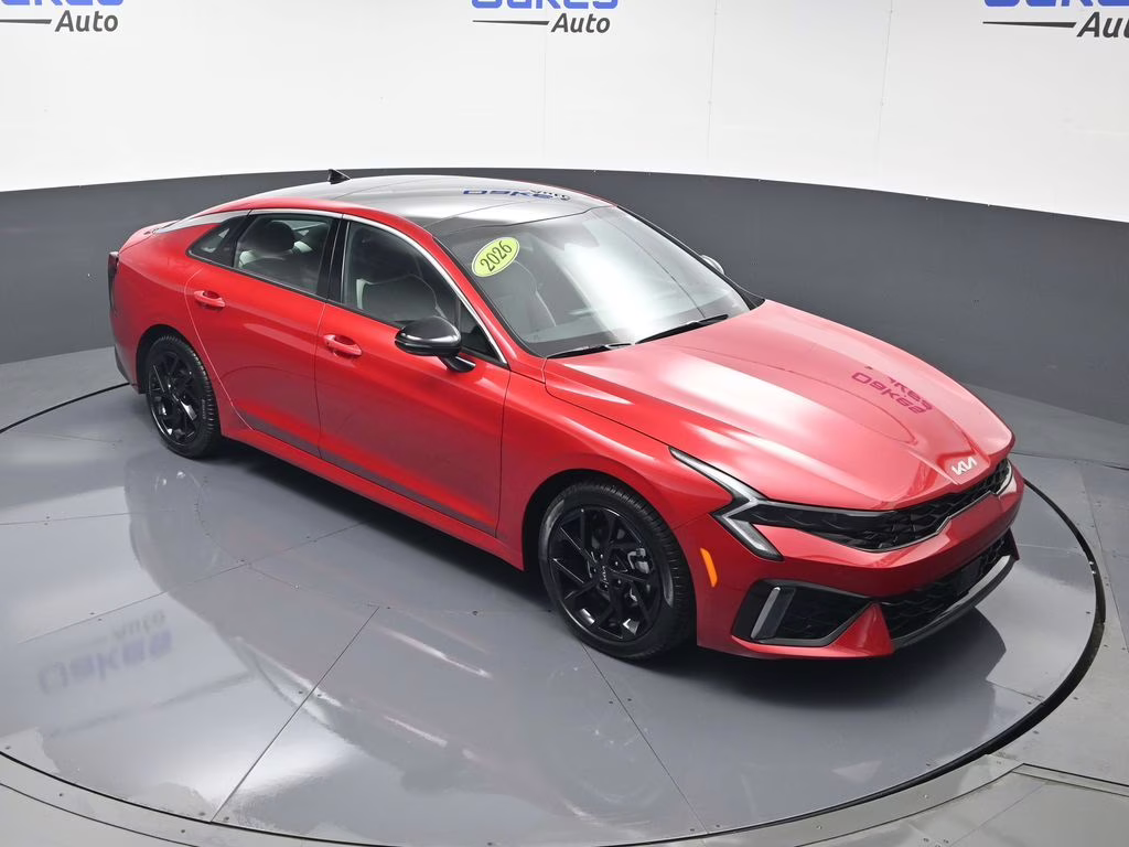 2026 Runway Red Kia K5 GT-Line FWD Sedan