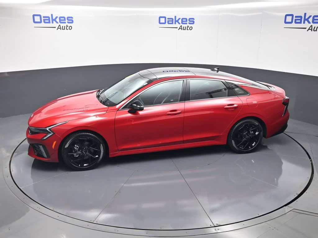 2026 Runway Red Kia K5 GT-Line FWD Sedan