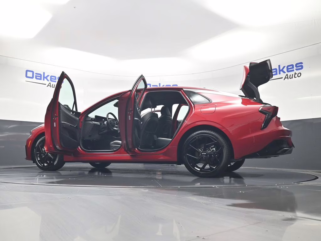 2026 Runway Red Kia K5 GT-Line FWD Sedan