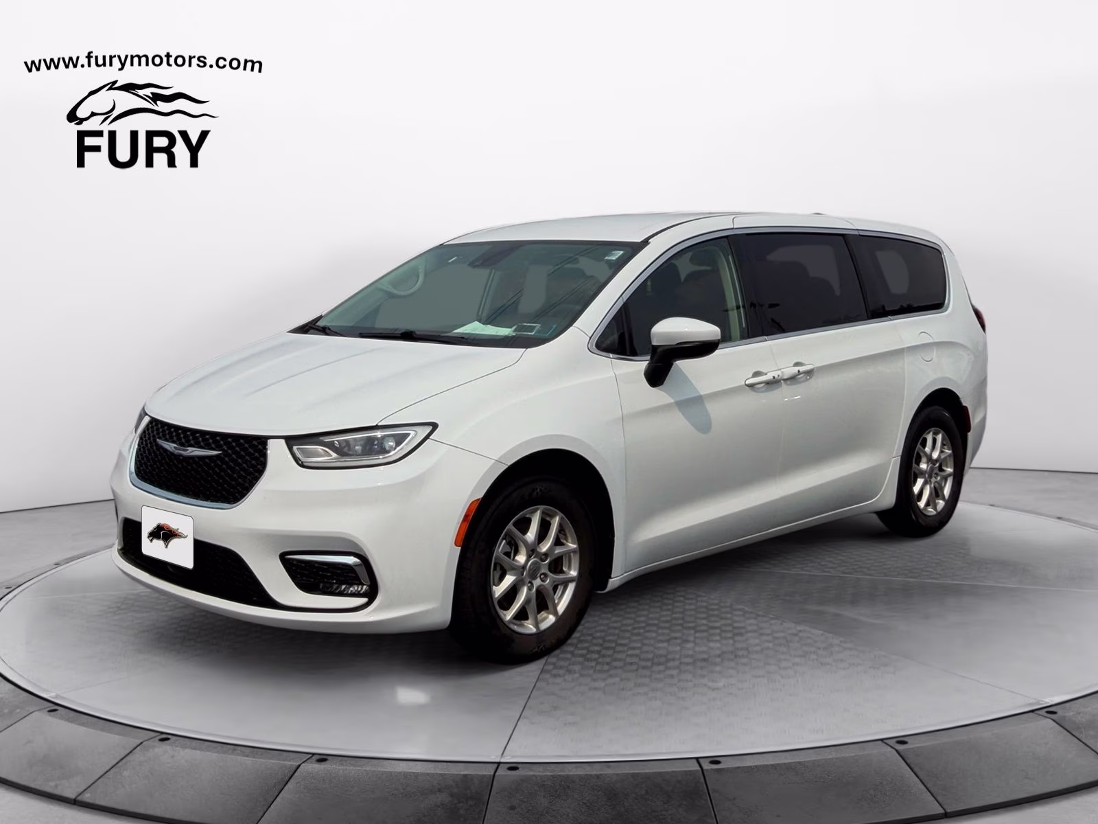 2023 Bright White Clearcoat Chrysler Pacifica Touring L FWD Van