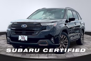 2026 Crystal Black Silica Subaru Forester Sport AWD SUV