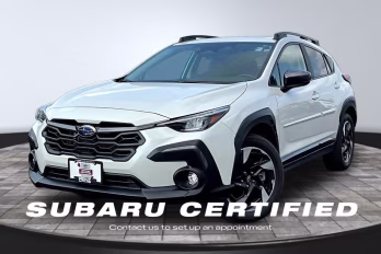 2025 Crystal White Pearl Subaru Crosstrek Limited AWD SUV