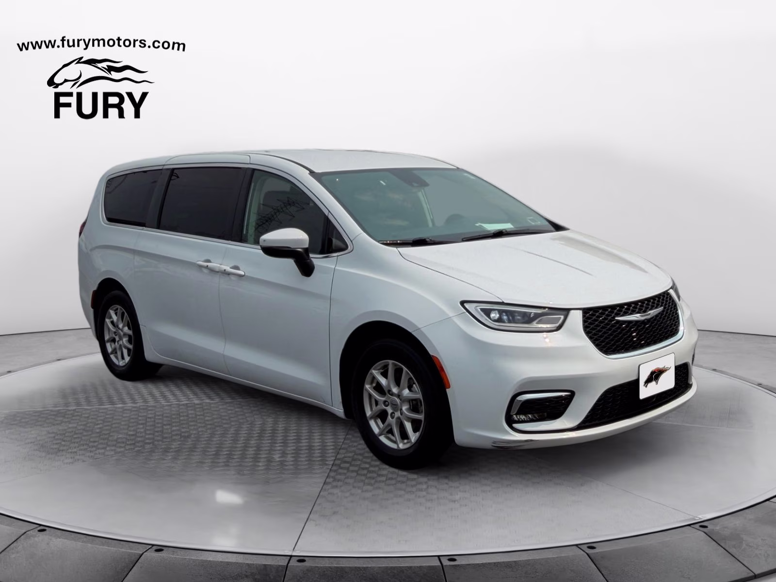2023 Bright White Clearcoat Chrysler Pacifica Touring L FWD Van