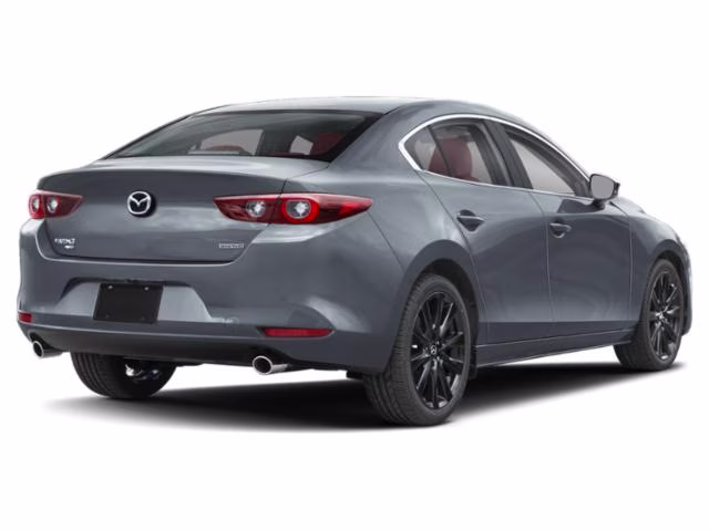 2024 Polymetal Gray Metallic Mazda Mazda3 Sedan 2.5 S Carbon Edition AWD Sedan