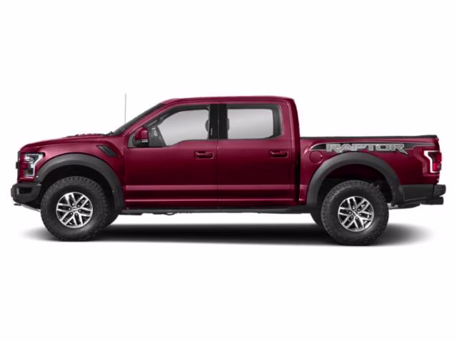 2019 Ruby Red Metallic Tinted Clearcoat Ford F-150 Raptor 4X4