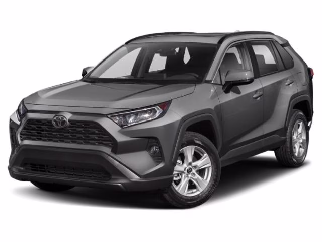 2021 Magnetic Gray Metallic Toyota RAV4 XLE FWD SUV