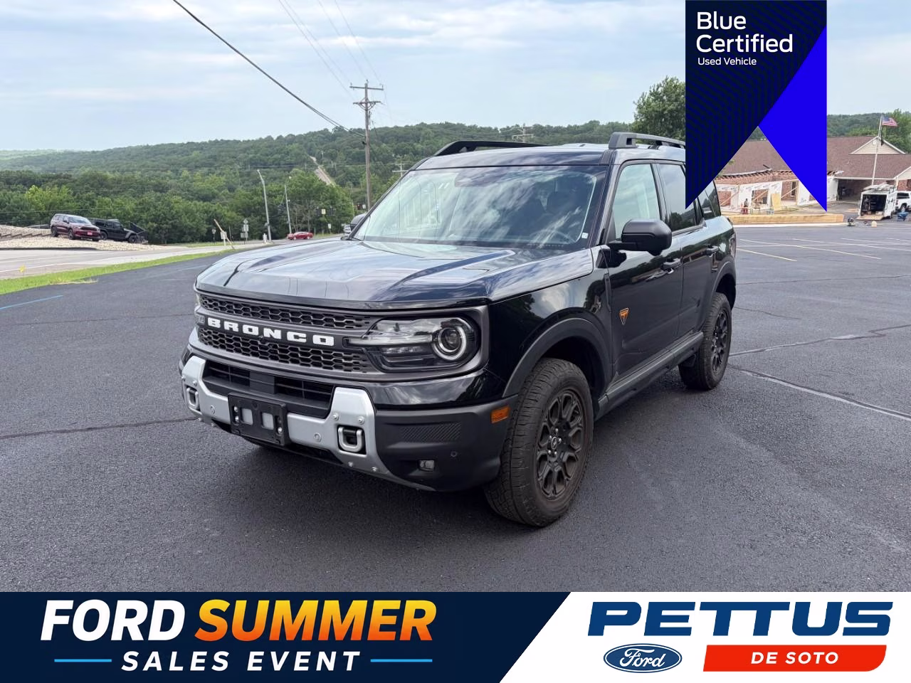 2025 BLACK Ford Bronco Sport Badlands 4X4 SUV