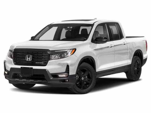 2023 WHITE Honda Ridgeline Black Edition AWD Truck