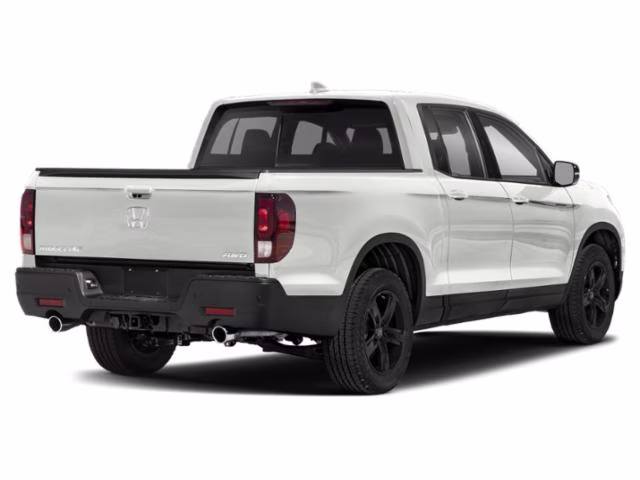 2023 WHITE Honda Ridgeline Black Edition AWD Truck