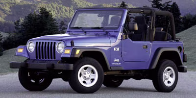 2005 Red Jeep Wrangler X 4X4 SUV