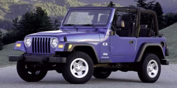 2005 Red Jeep Wrangler X 4X4 SUV
