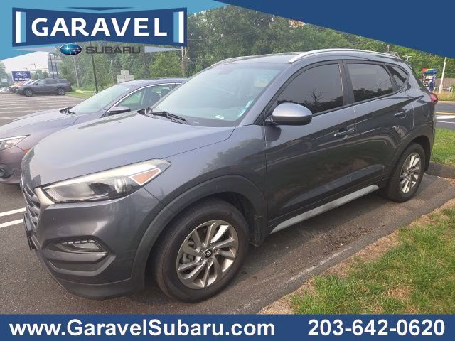 2017 Coliseum Gray Hyundai Tucson SE AWD SUV