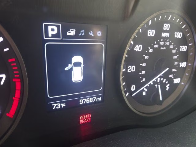 2017 Coliseum Gray Hyundai Tucson SE AWD SUV