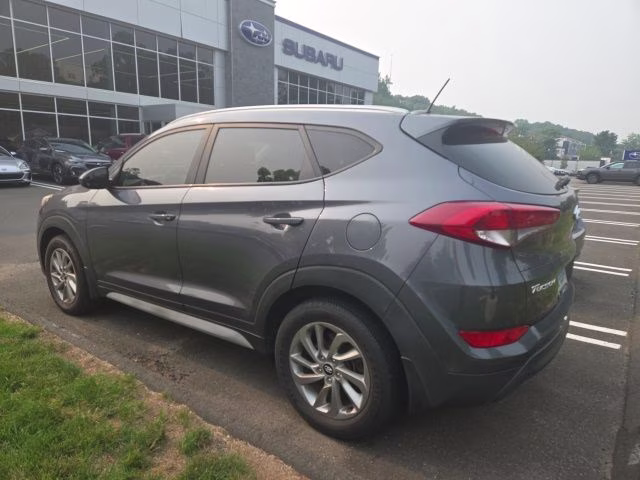 2017 Coliseum Gray Hyundai Tucson SE AWD SUV