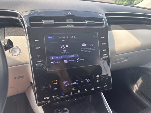 2022 Amazon Gray Hyundai Tucson Hybrid SEL Convenience AWD SUV