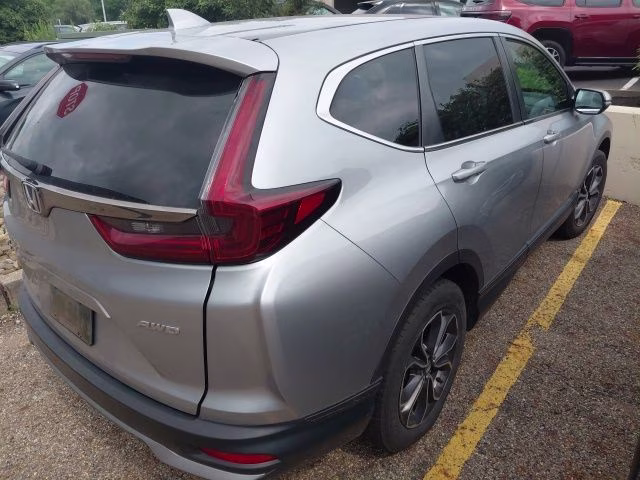 2022 Silver Honda CR-V EX AWD SUV