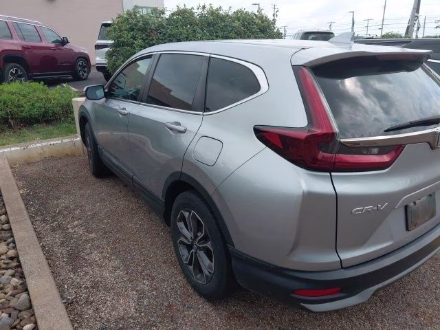 2022 Silver Honda CR-V EX AWD SUV