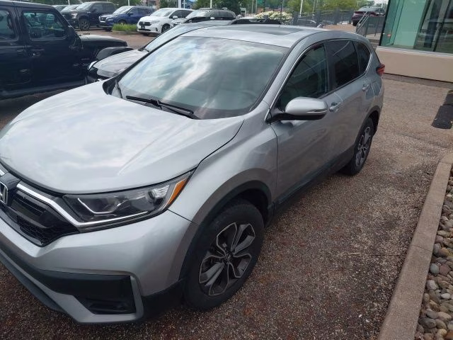 2022 Silver Honda CR-V EX AWD SUV