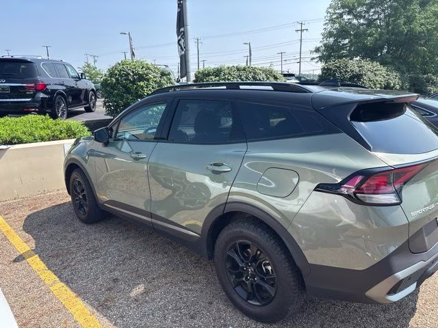 2024 Jungle Green/Ebony Black Roof Kia Sportage X-Pro AWD SUV