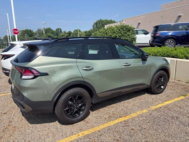 2024 Jungle Green/Ebony Black Roof Kia Sportage X-Pro AWD SUV