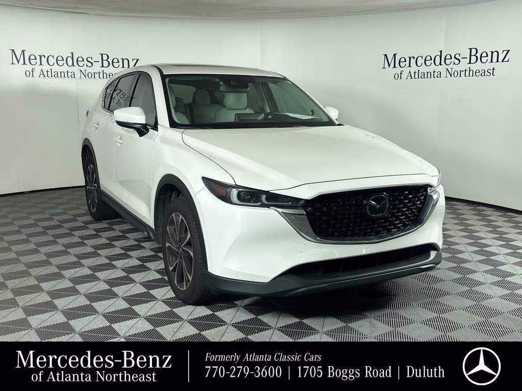 2023 Rhodium White Metallic Mazda CX-5 2.5 S Premium Plus Package AWD SUV