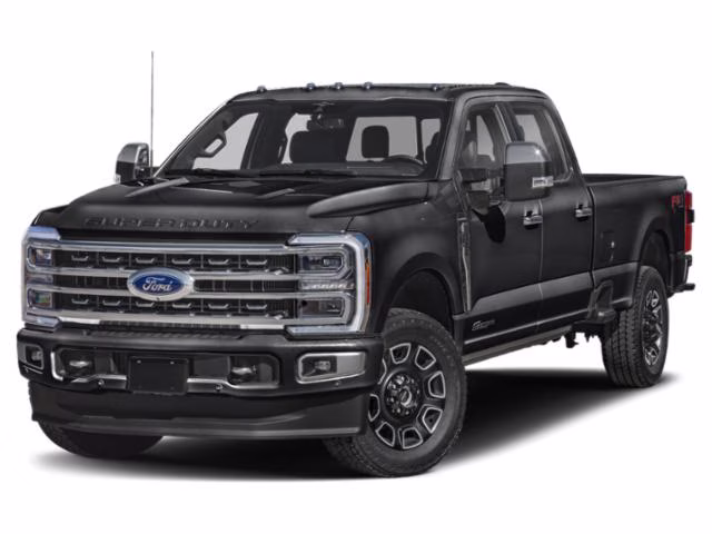 2024 Black Metallic Ford Super Duty F-350 SRW Platinum 4X4 Truck