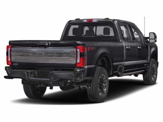 2024 Black Metallic Ford Super Duty F-350 SRW Platinum 4X4 Truck