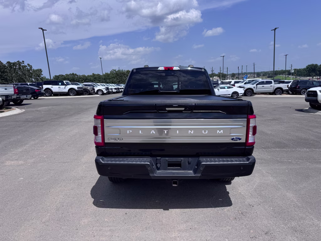 2022 Agate Black Metallic Ford F-150 Platinum 4X4 Truck