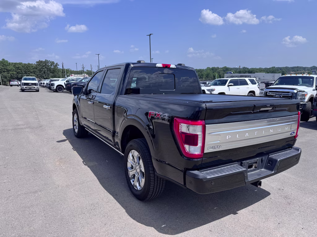2022 Agate Black Metallic Ford F-150 Platinum 4X4 Truck