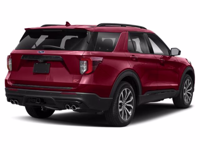2020 Rapid Red Metallic Tinted Clearcoat Ford Explorer ST 4X4 SUV