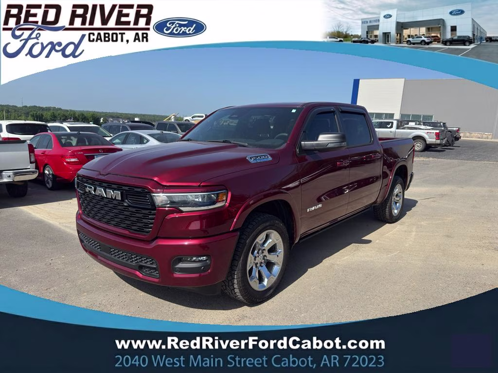 2025 Delmonico Red Pearlcoat Ram 1500 Big Horn 4X4 Truck