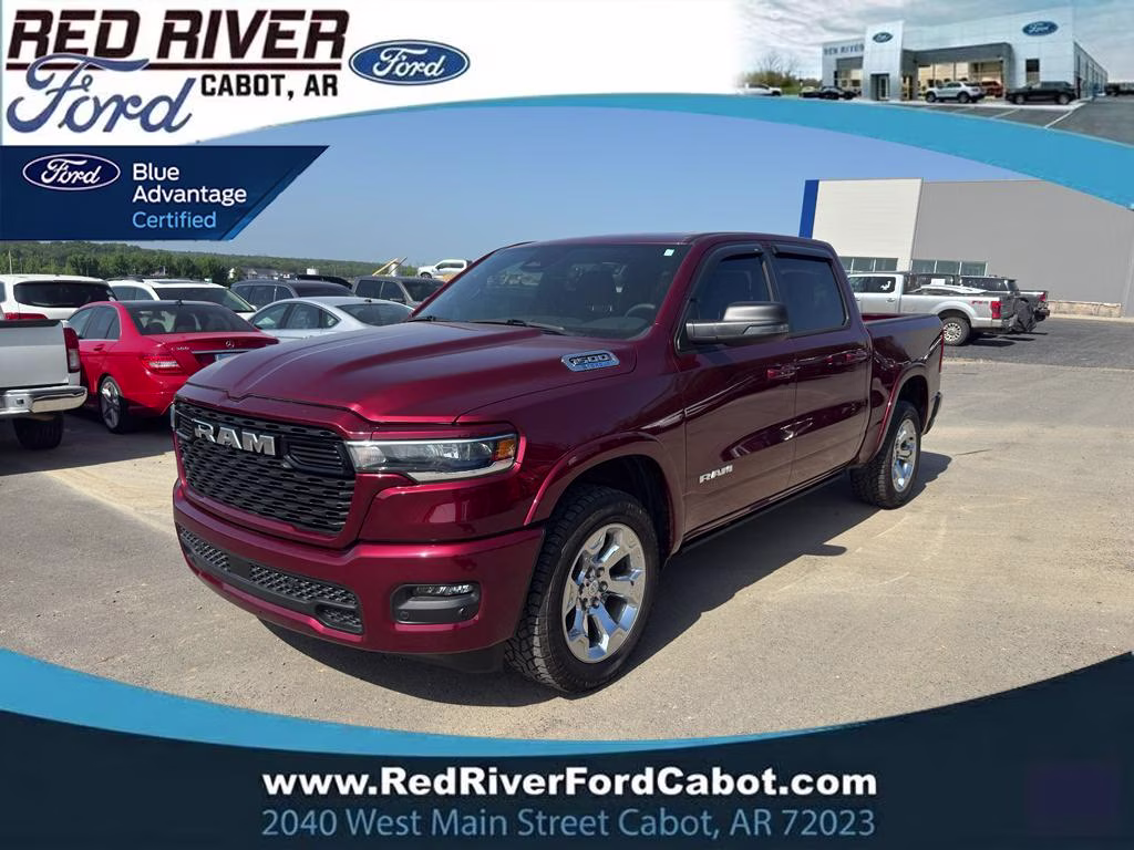 2025 Delmonico Red Pearlcoat Ram 1500 Big Horn 4X4 Truck