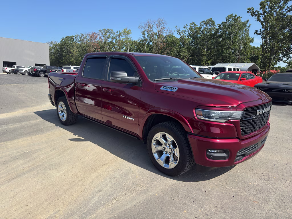 2025 Delmonico Red Pearlcoat Ram 1500 Big Horn 4X4 Truck