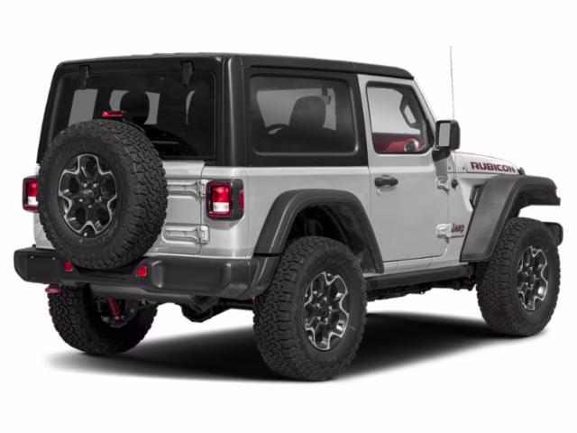 2023 Bright White Clearcoat Jeep Wrangler Rubicon 4X4 SUV