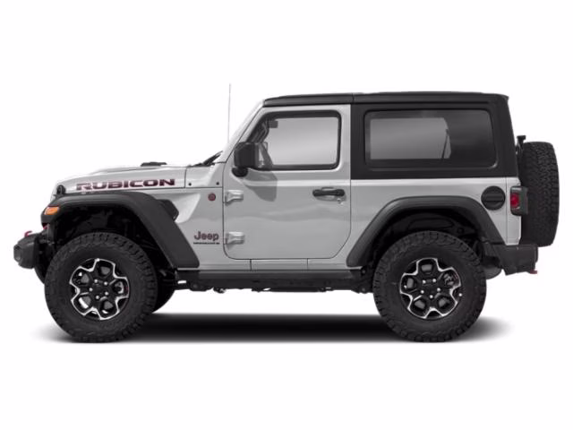 2023 Bright White Clearcoat Jeep Wrangler Rubicon 4X4 SUV
