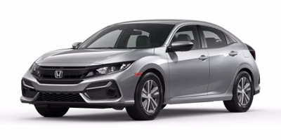 2020 Gray Honda Civic LX FWD Hatchback