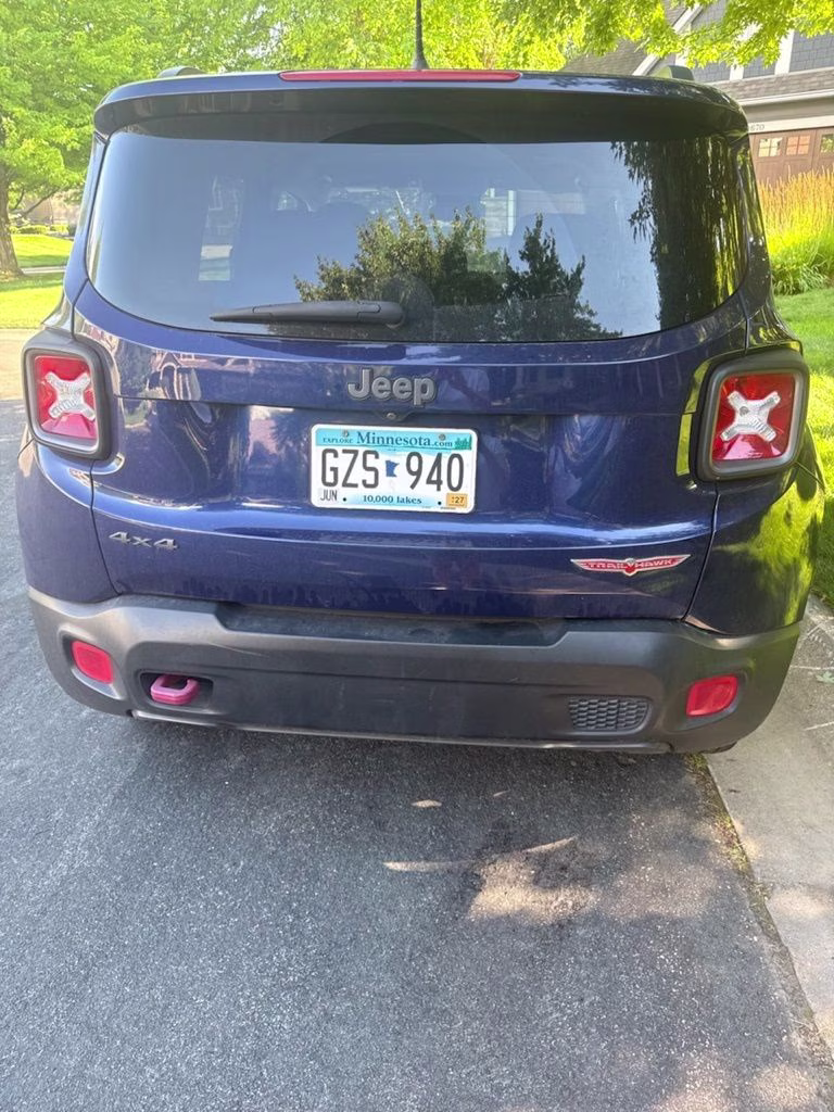 2017 Jetset Blue Jeep Renegade Trailhawk w/Cold Weather Group 4X4 SUV