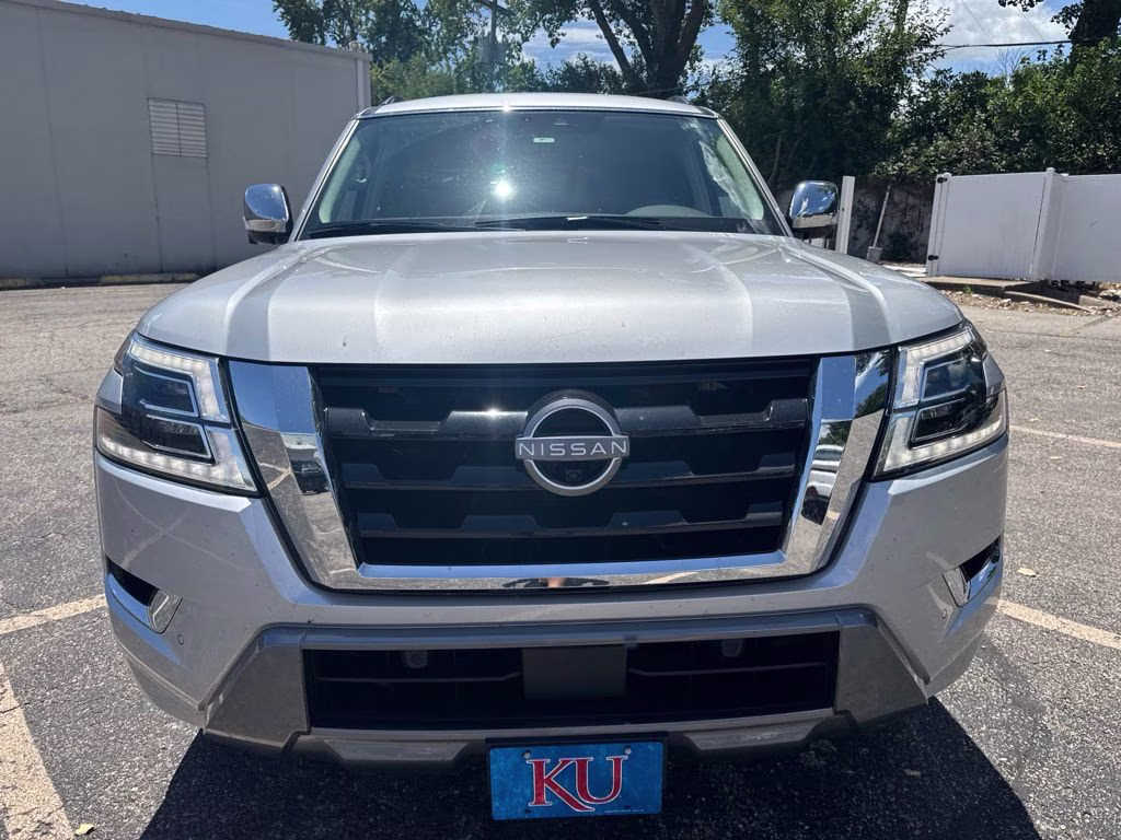 2021 Brilliant Silver Metallic Nissan Armada Platinum 4X4 SUV