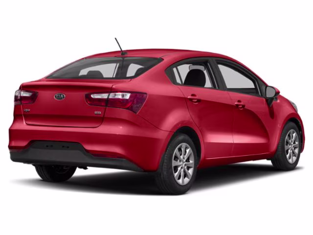 2017 Signal Red Kia Rio LX FWD Sedan