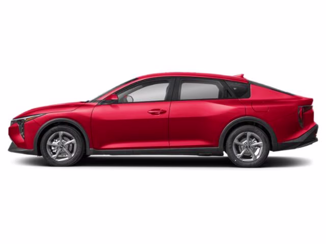 2026 Currant Red Kia K4 LXS FWD Sedan