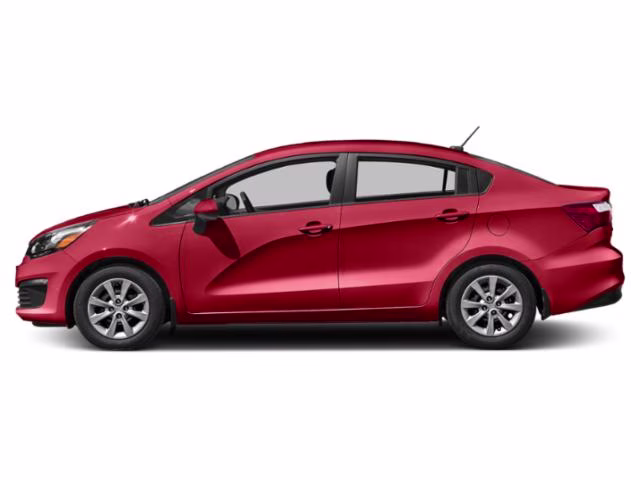 2017 Signal Red Kia Rio LX FWD Sedan