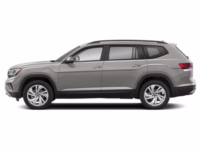 2023 Silver Metallic Volkswagen Atlas 3.6L V6 SE w/Technology AWD SUV